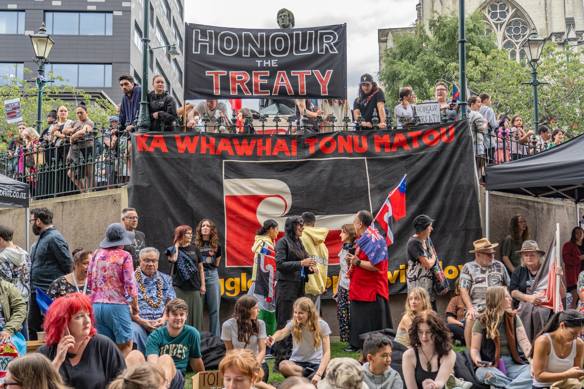 Toitū Te Tiriti activation in Ōtepoti Dunedin