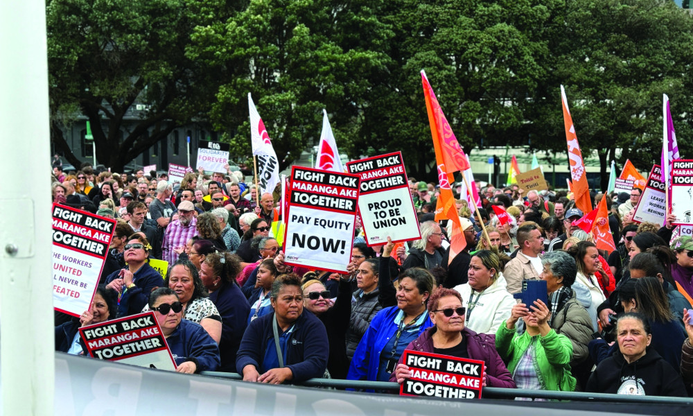 G for Gravediggers - Maranga Ake workers rights protest